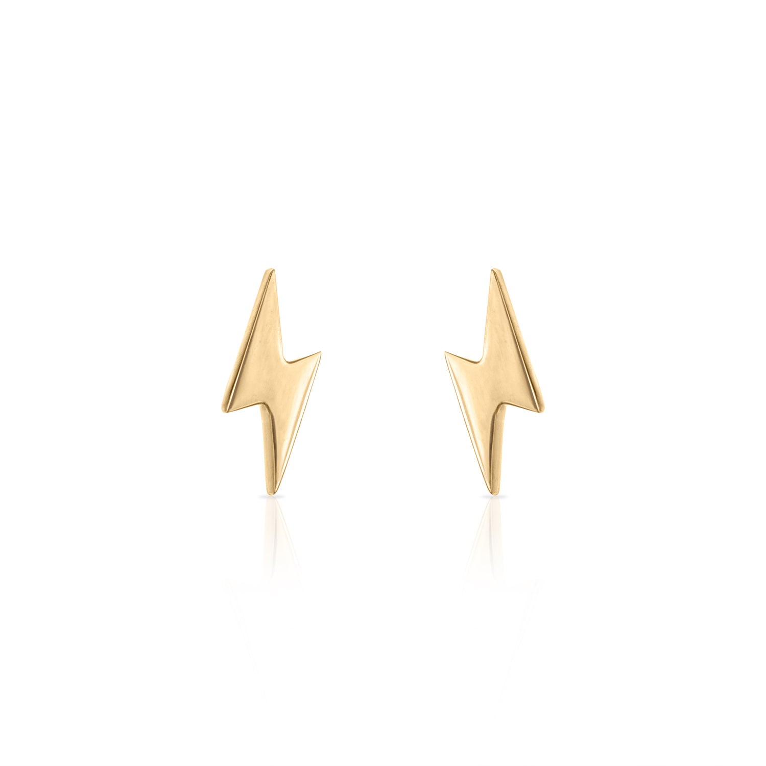 Mini Lightning Bolt Studs