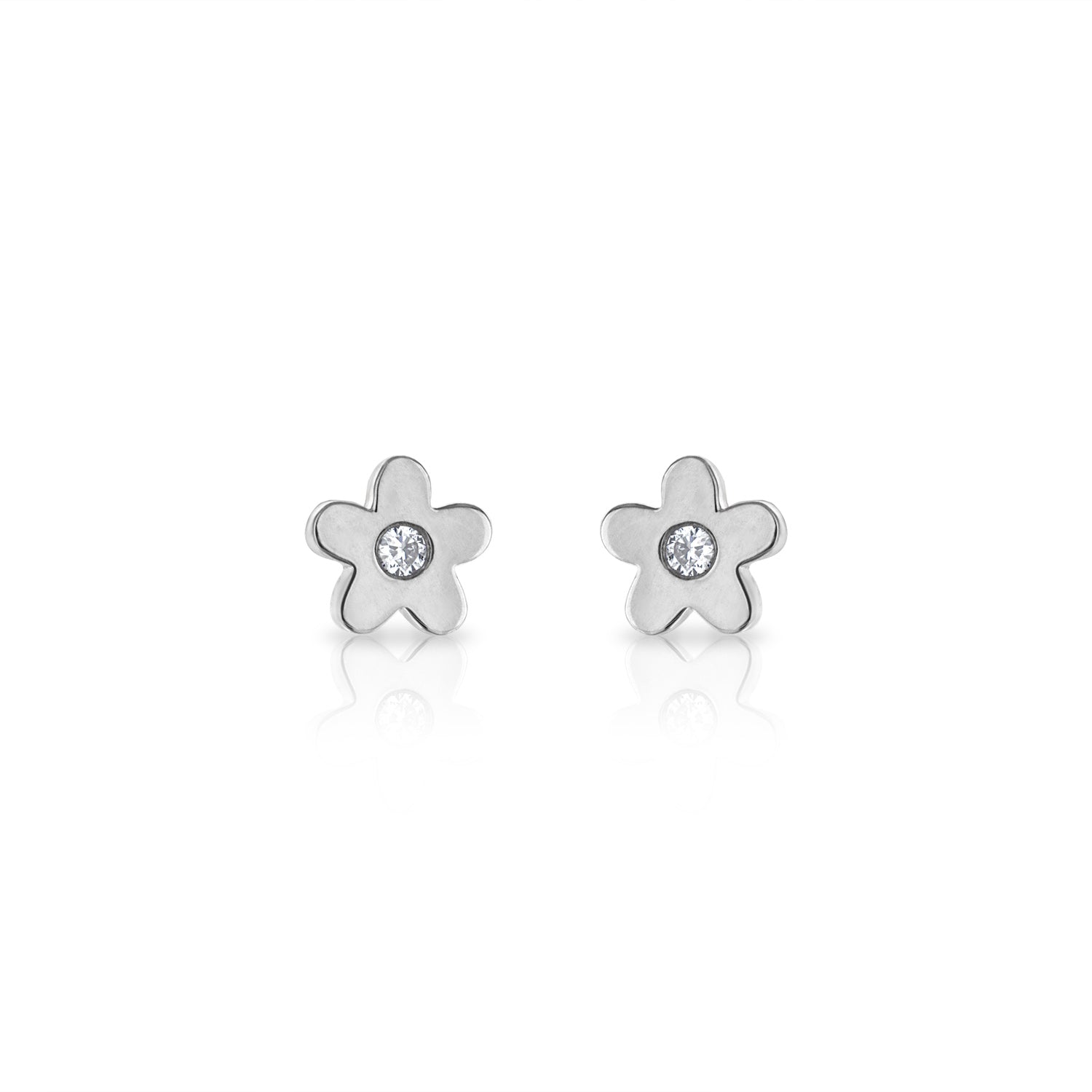 Mini Diamond Flower Stud