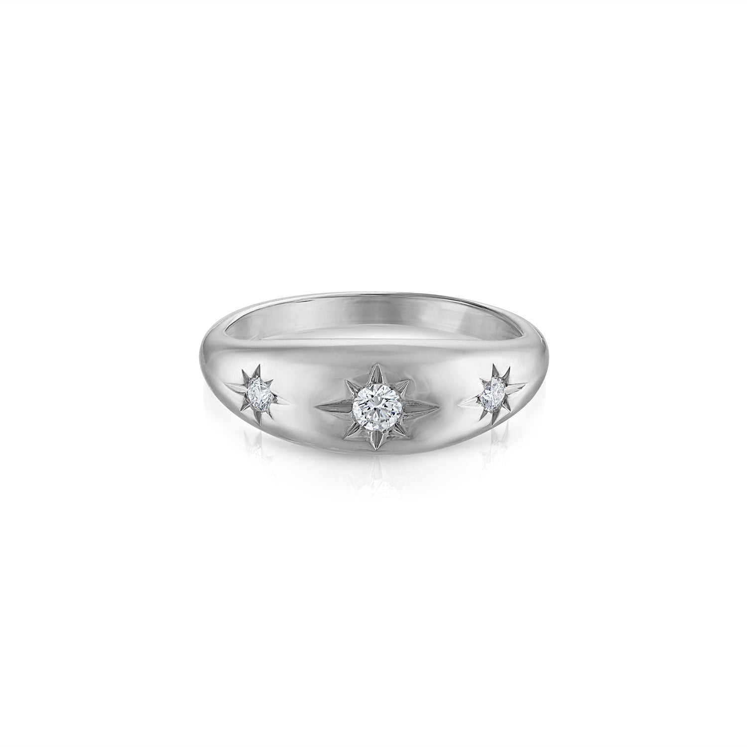 Diamond Starburst Ring