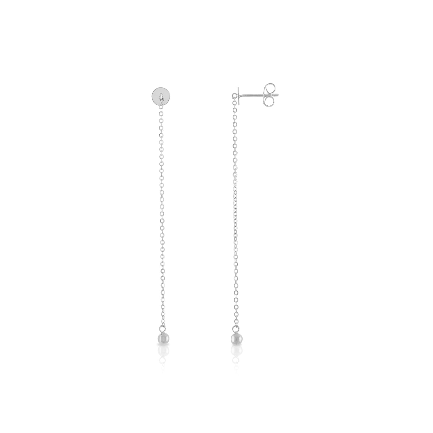 Cable Drop Earring