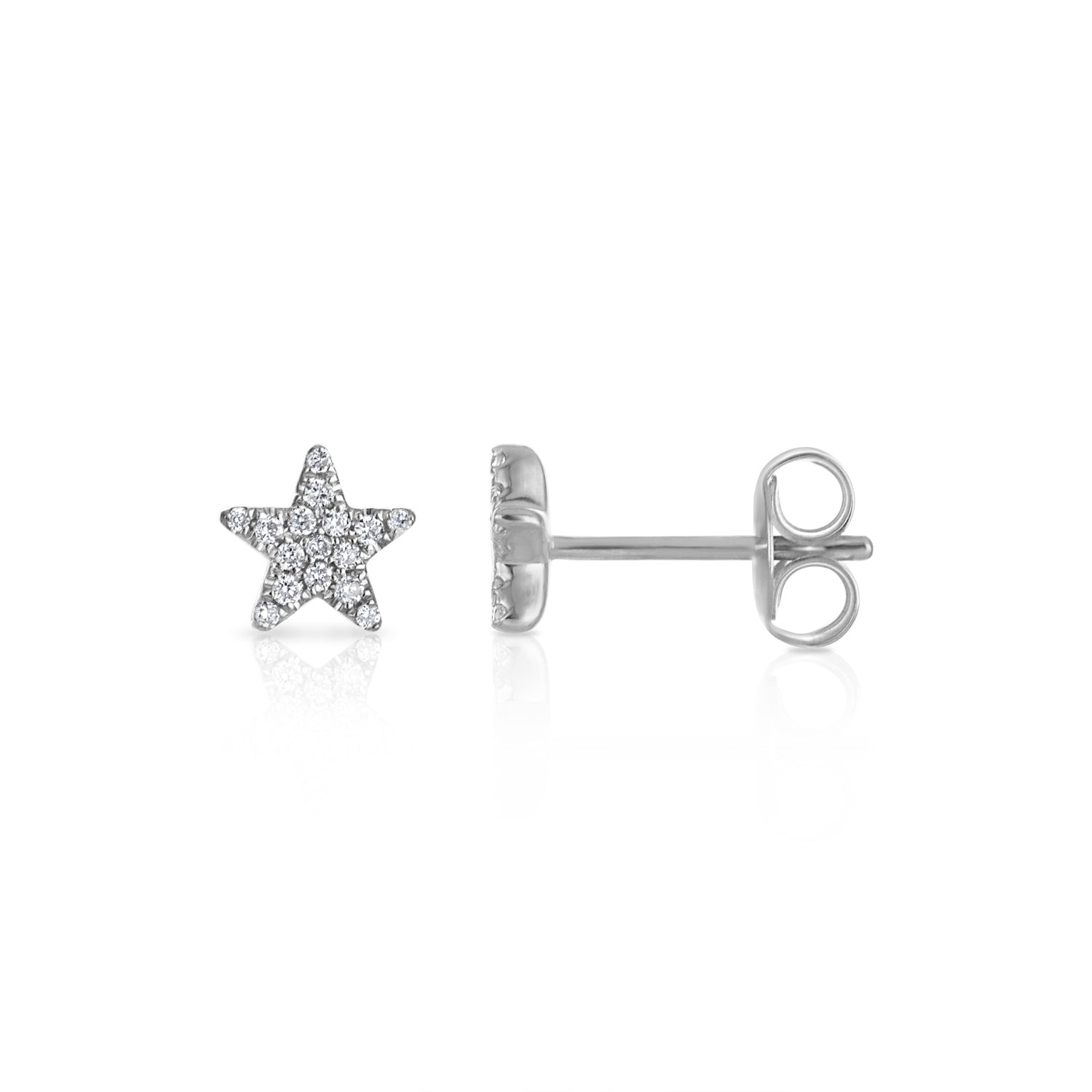 Mini Diamond Star Studs