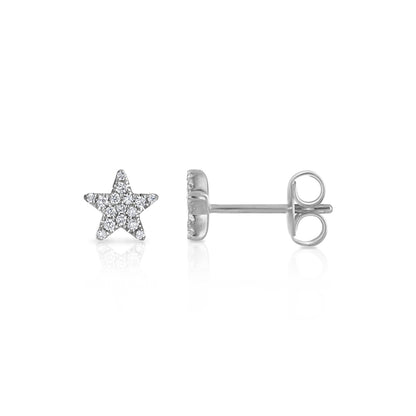 Mini Diamond Star Studs