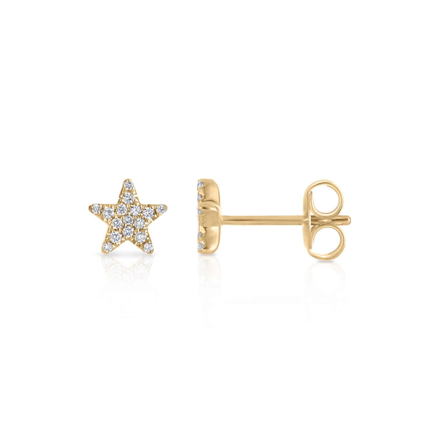 Mini Diamond Star Studs