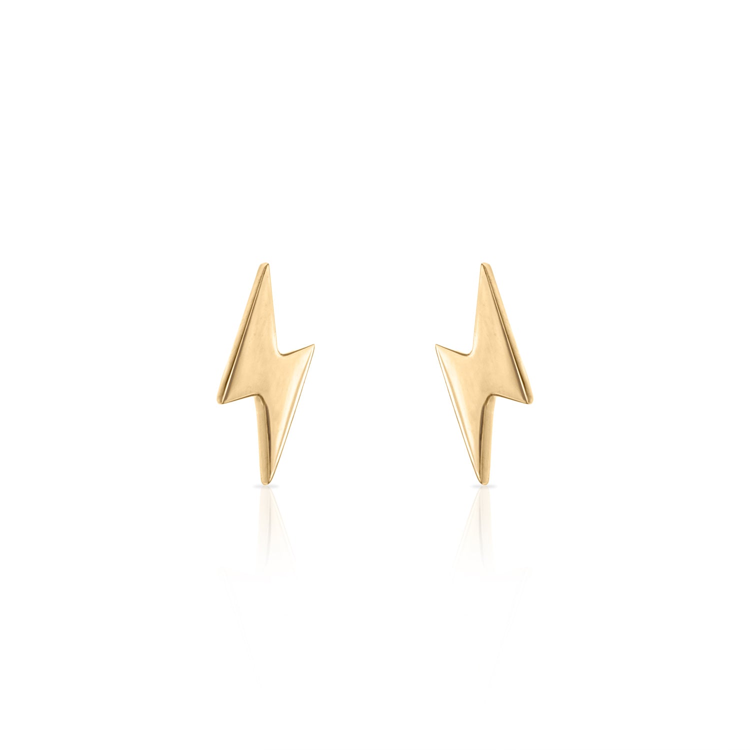 Mini Lightning Bolt Studs