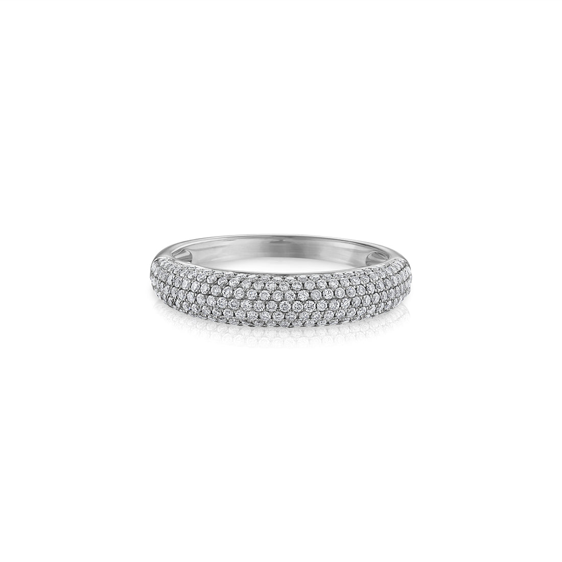 Pave Diamond Dome Ring