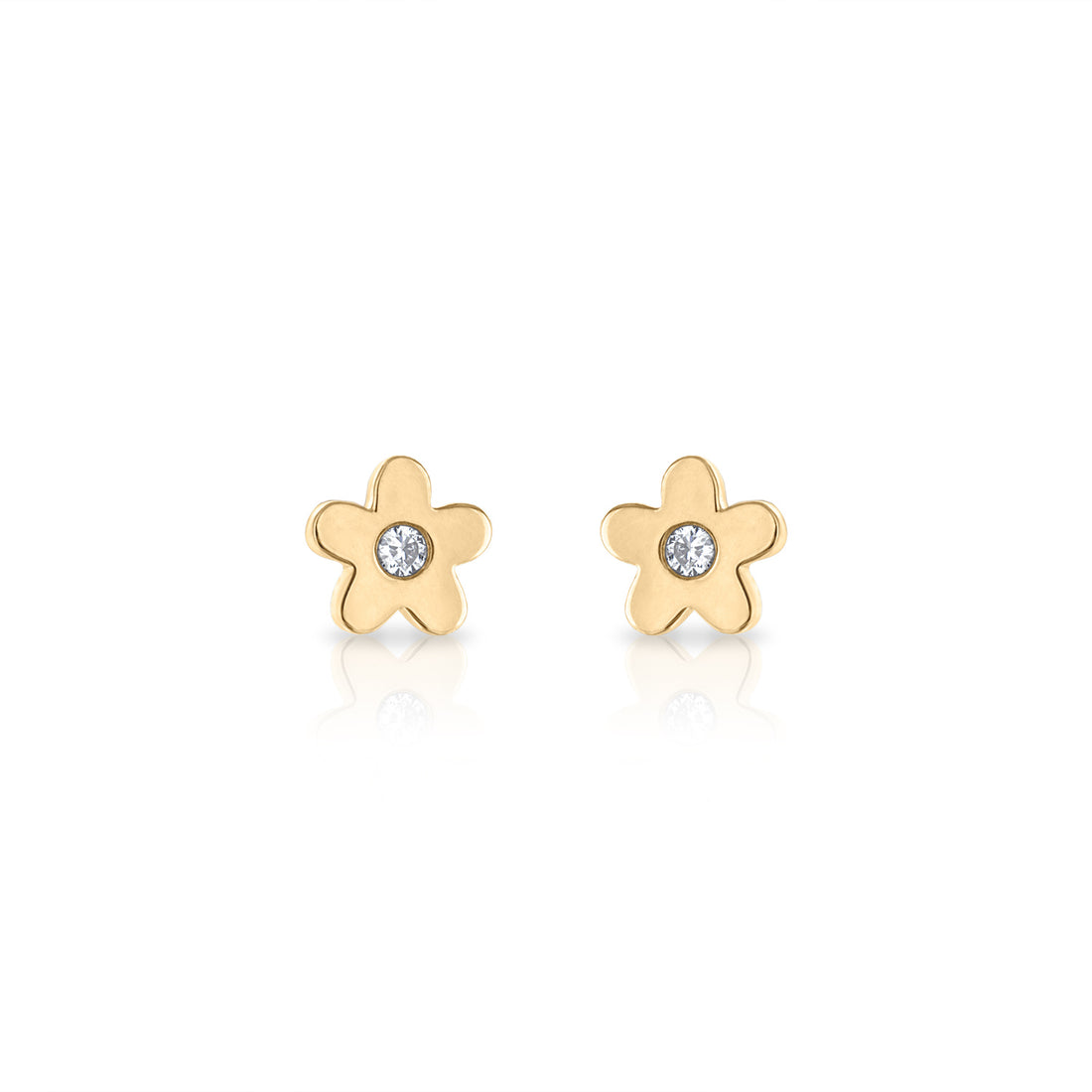 Mini Diamond Flower Stud