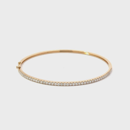 Pavé Diamond Bangle